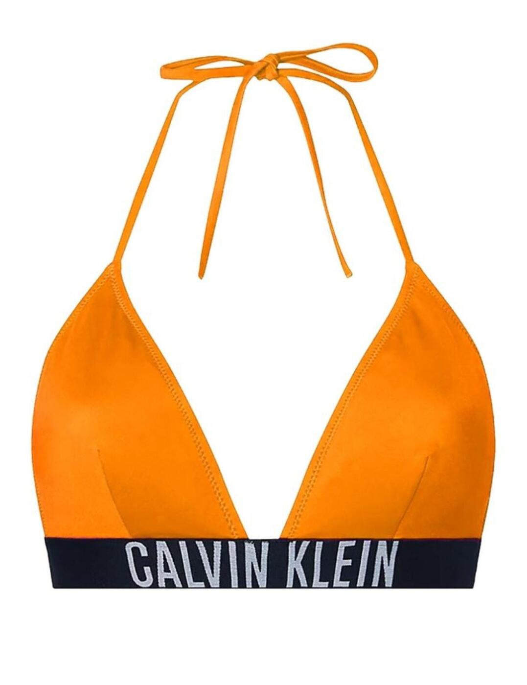 KW0KW01850 Calvin Klein Intense Power Triangle Bikini Top | KW0KW01850 ...