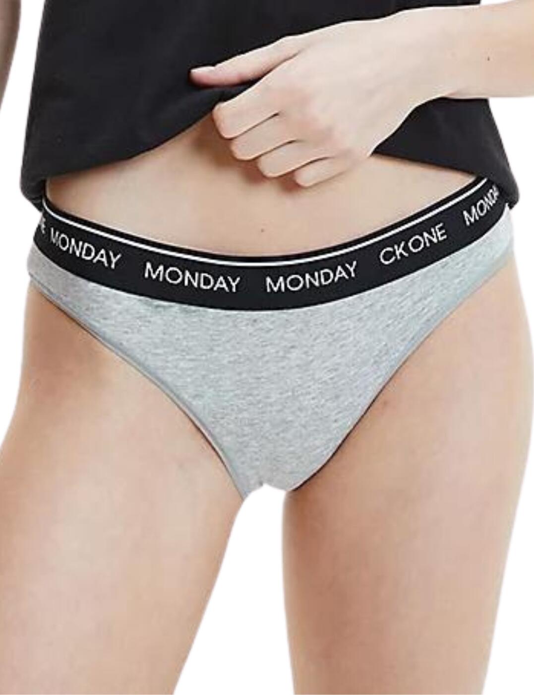 Women's Calvin Klein CK One Days of the Week 7-Pack Thong Panty