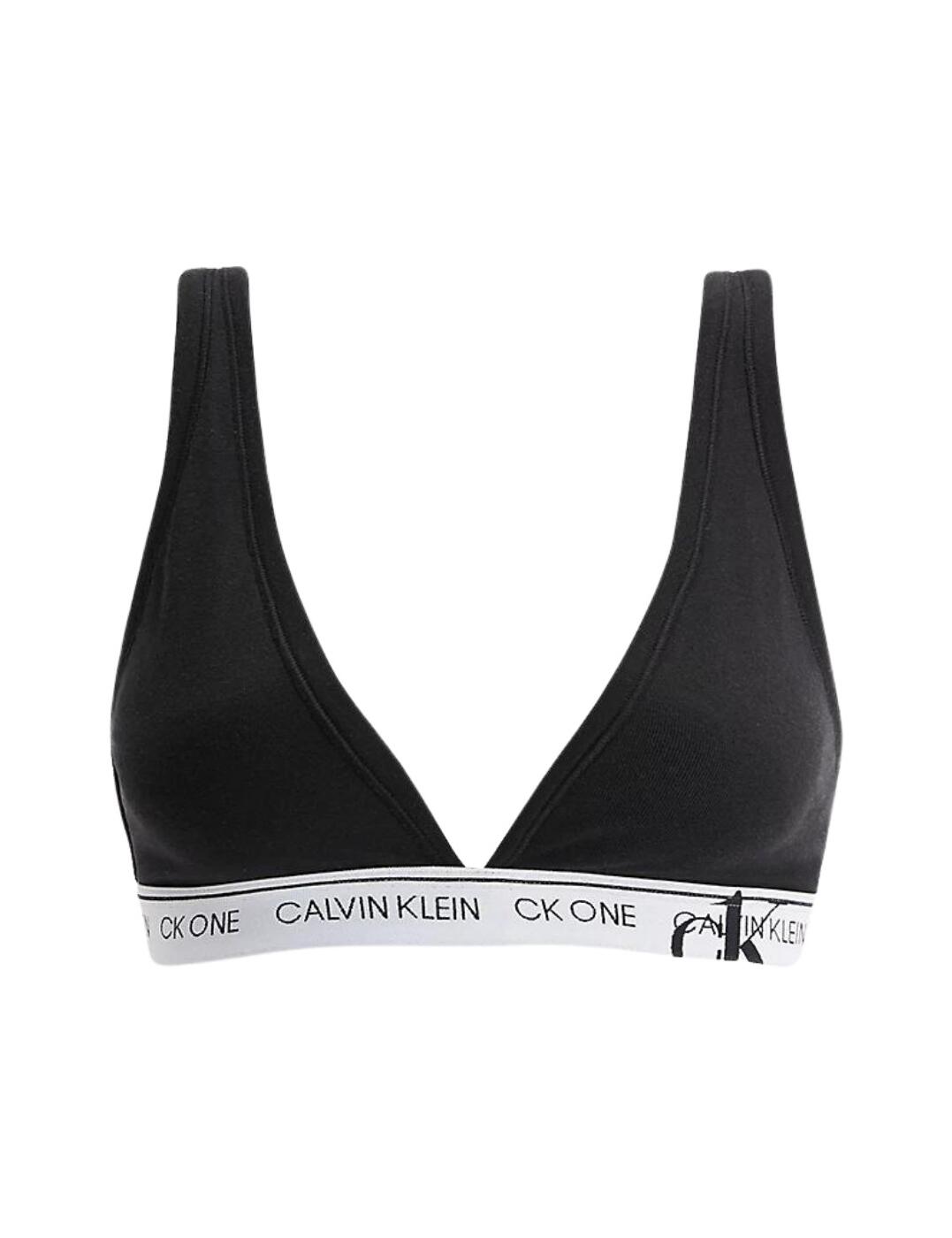 Calvin Klein CK One Padded Triangle Bra - Belle Lingerie