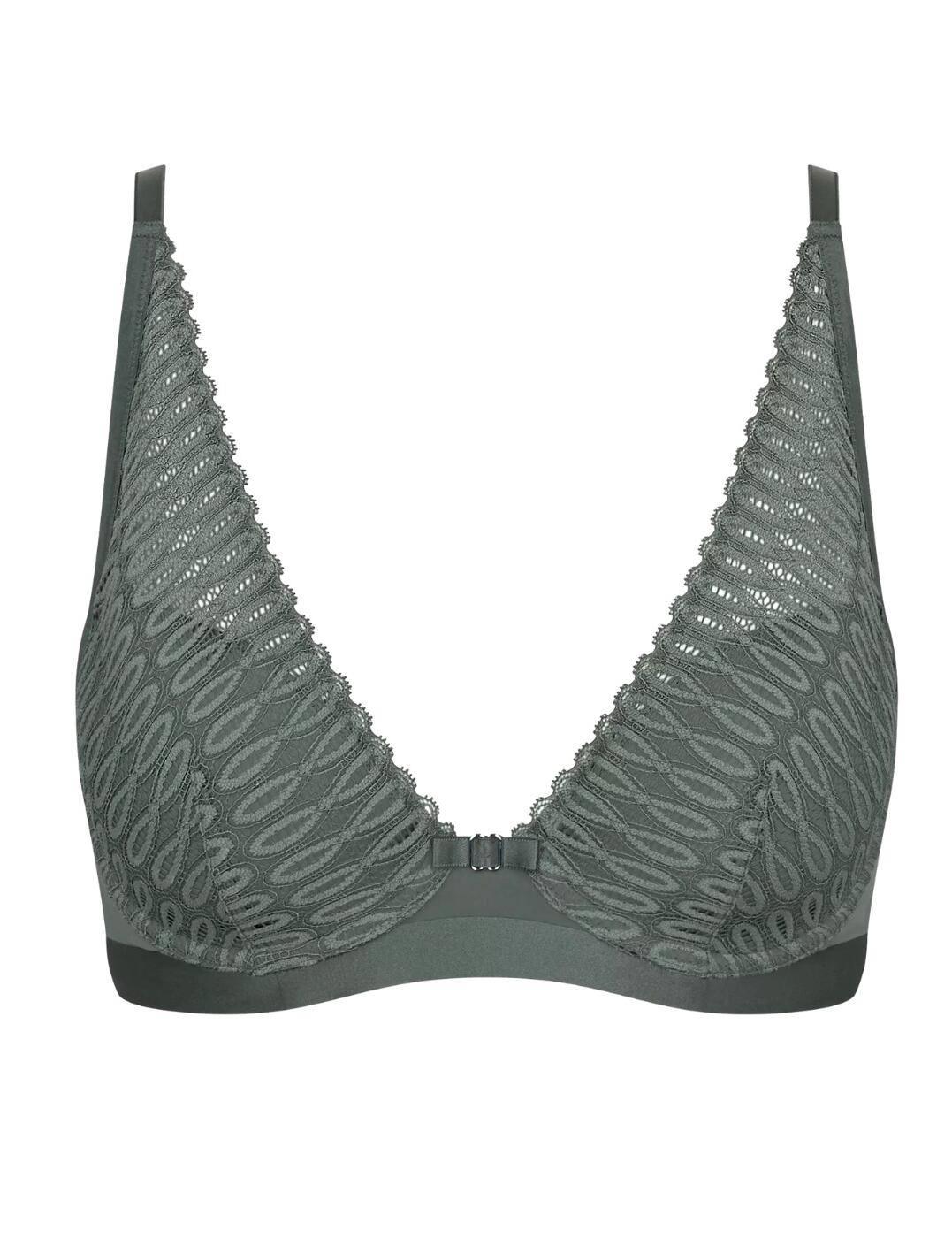 Triumph Aura Spotlight Plunge Bra - Belle Lingerie