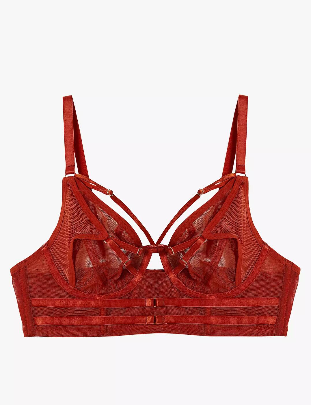 Playful Promises Eddie Crossover Wrap Bra Core - Belle Lingerie