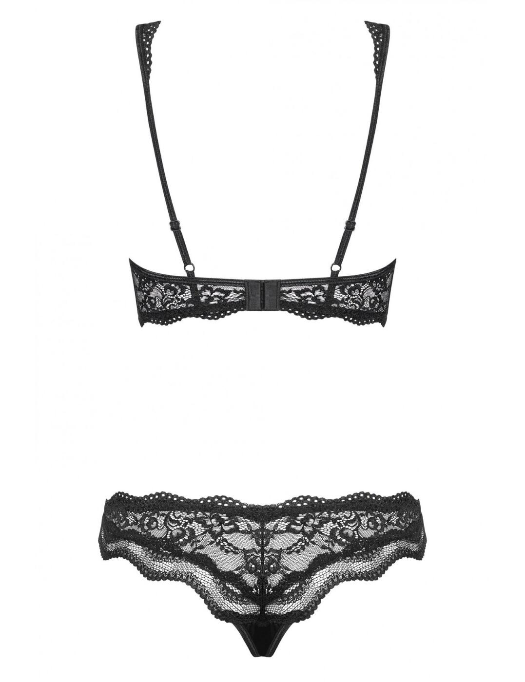 Obsessive Luvae Bra and Thong Set - Belle Lingerie