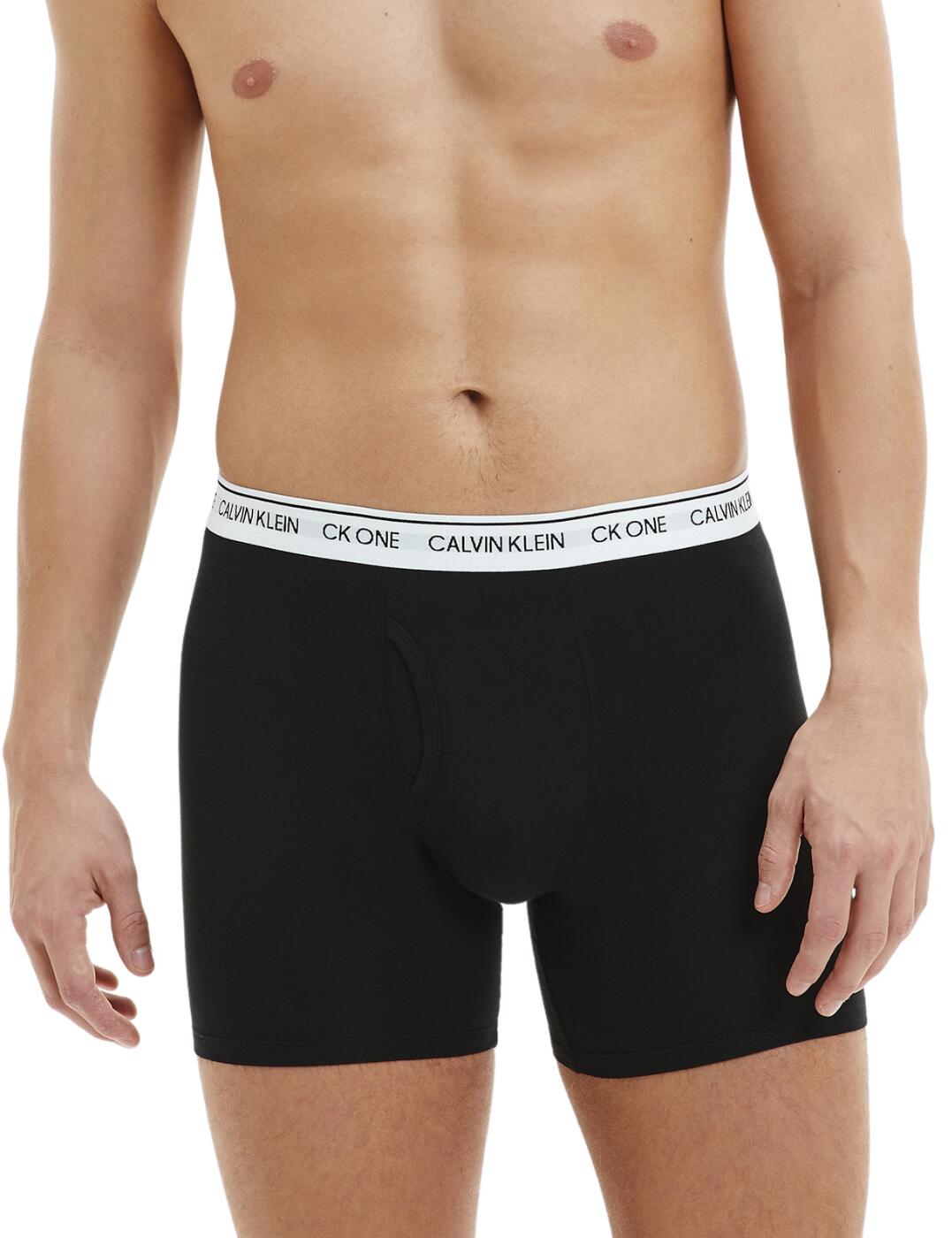 Nb A Calvin Klein Mens Ck One Boxer Briefs Pack Nb A