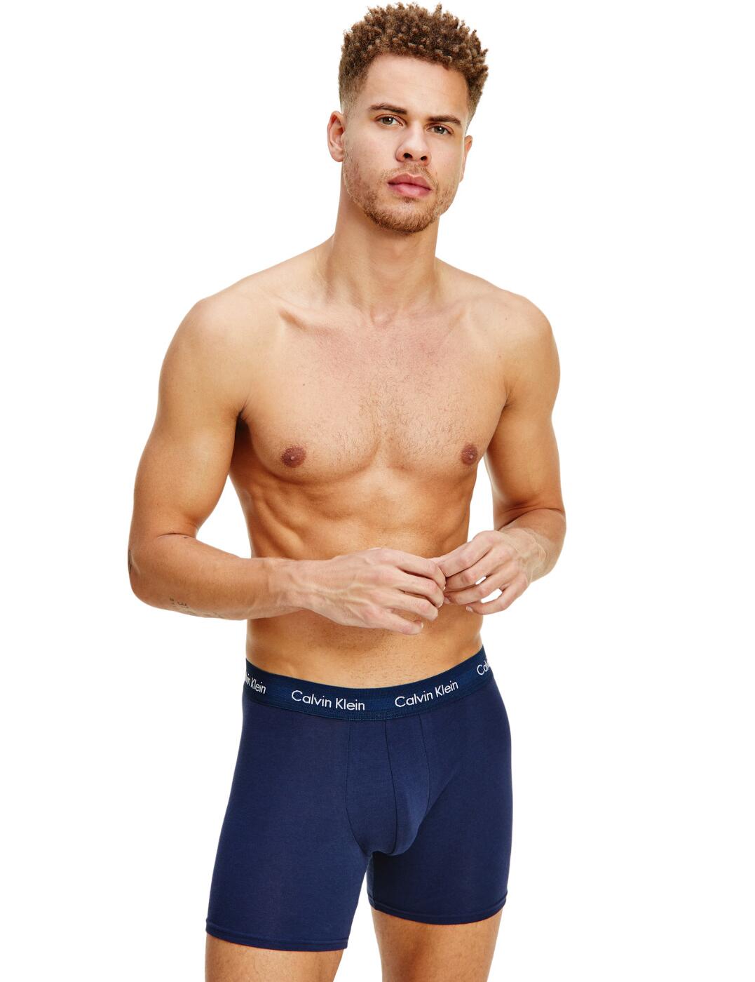 Men's Calvin Klein Classic Fit 100% Cotton 5 Pack Boxer Brief Underwear  NB1429