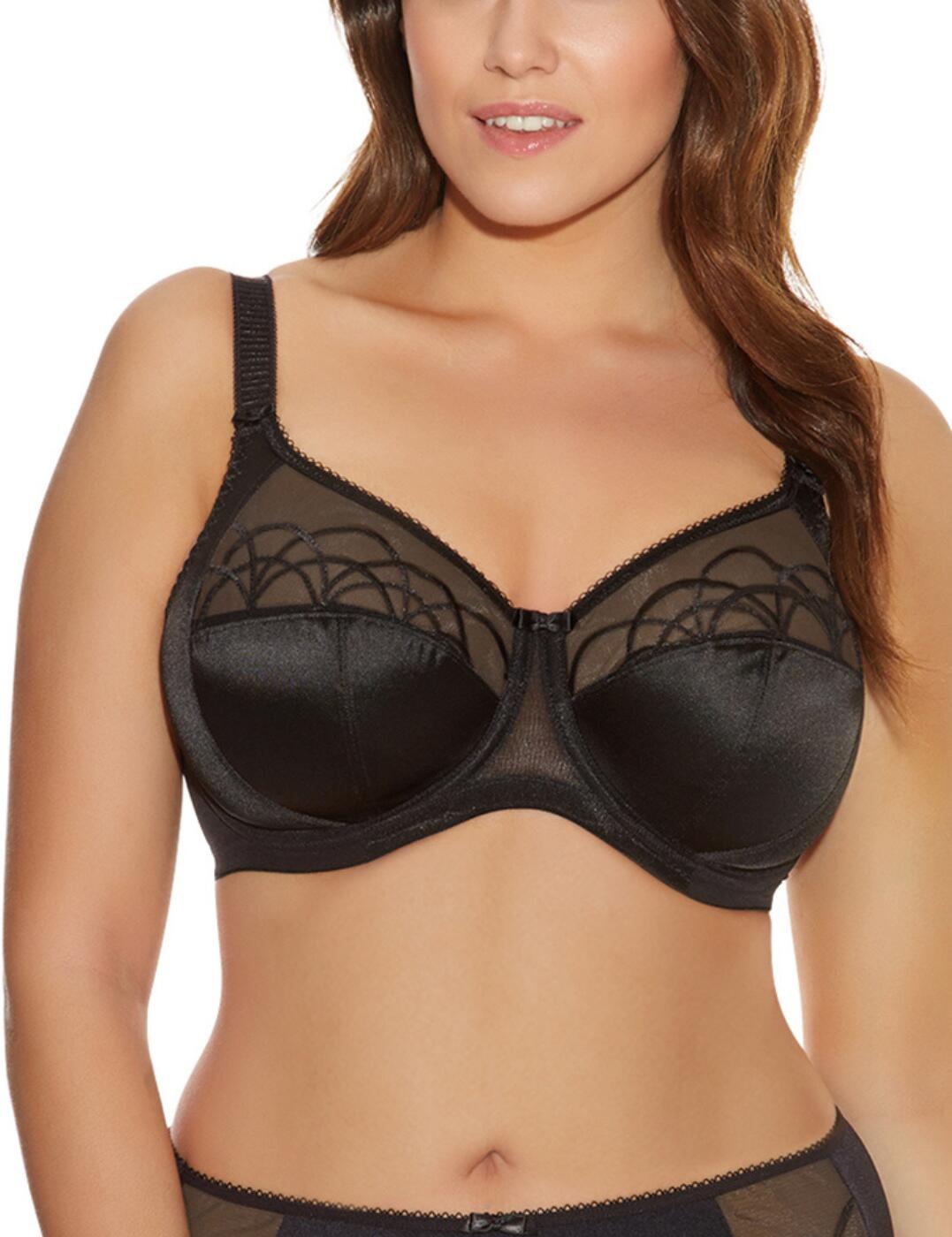 Elomi Cate Bra 4030 Underwired Side Support Lingerie Womens Full Figure Bras