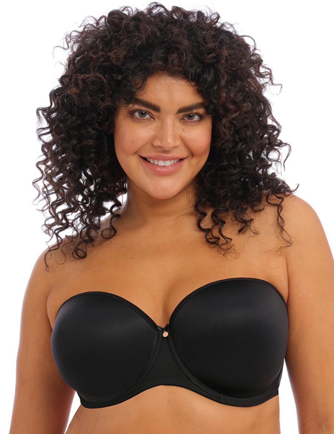 Elomi Smooth Underwired Moulded Strapless Bra Sahara Curvy, 53% OFF