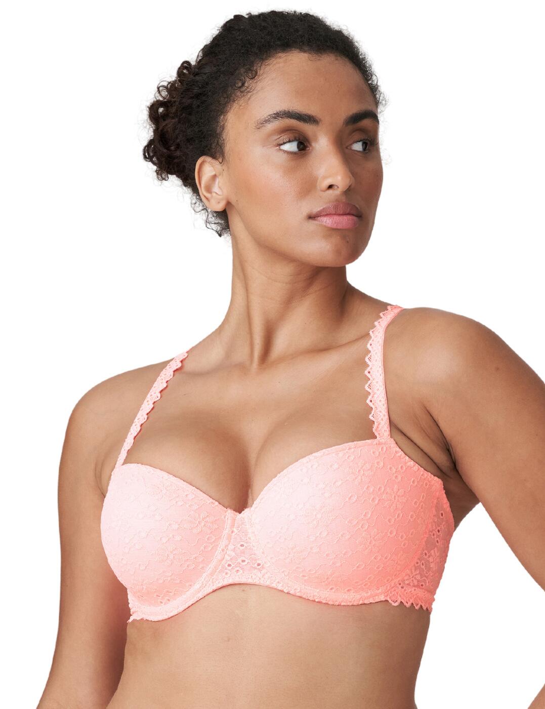PRIMA DONNA TWIST 024-1473 ONLY YOU BALCONETTE LIGHTLY PADDED BRA IN JUICY  PEACH