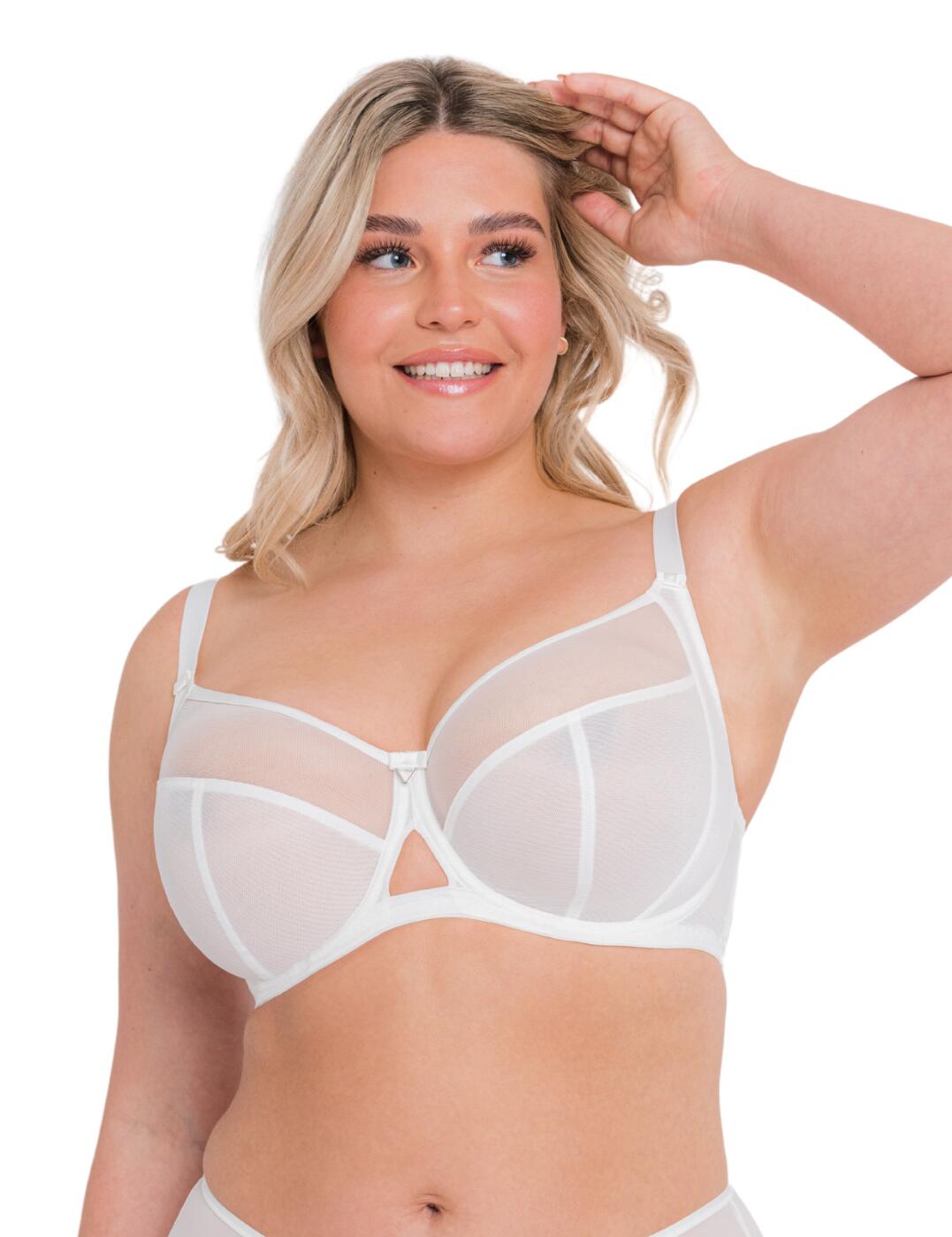Curvy Kate Victory Bra CK9001 Underwired Non-Padded 4 Part Balcony Bras