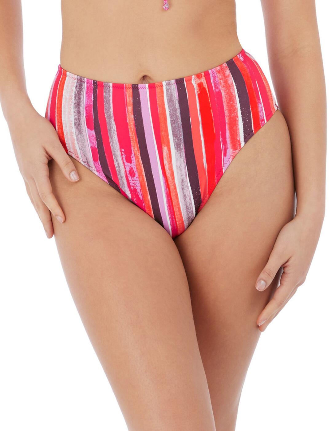 Bikini Panties with Brand Print Waistband