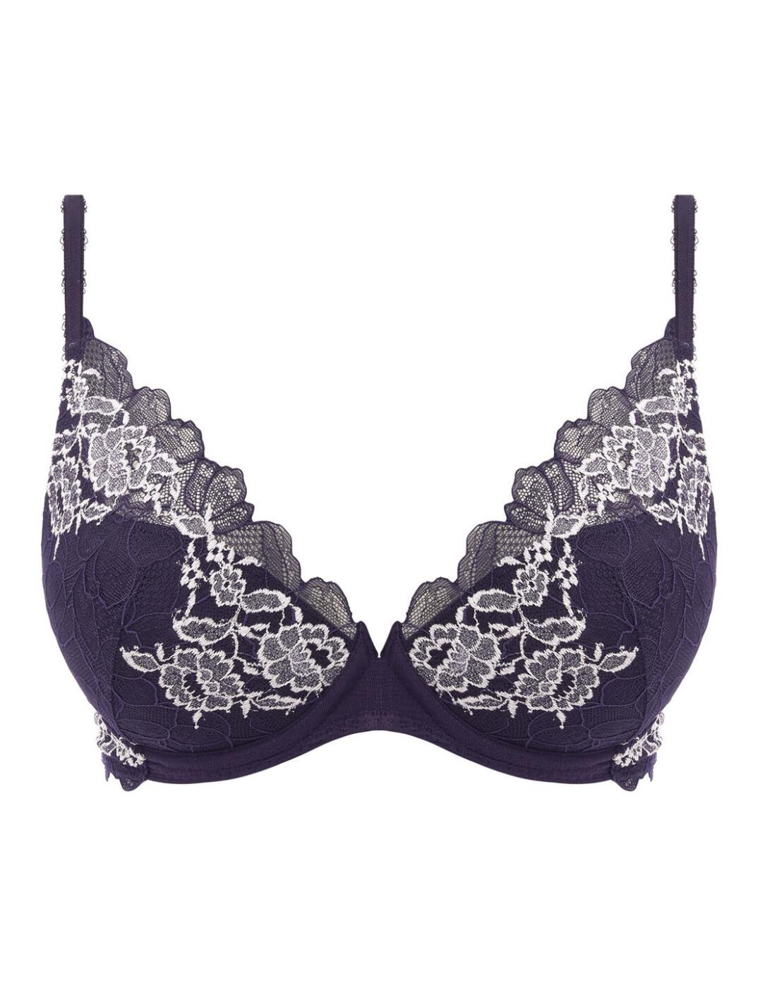 Wacoal Lace Perfection Underwired Plunge Bra - Belle Lingerie | Wacoal ...