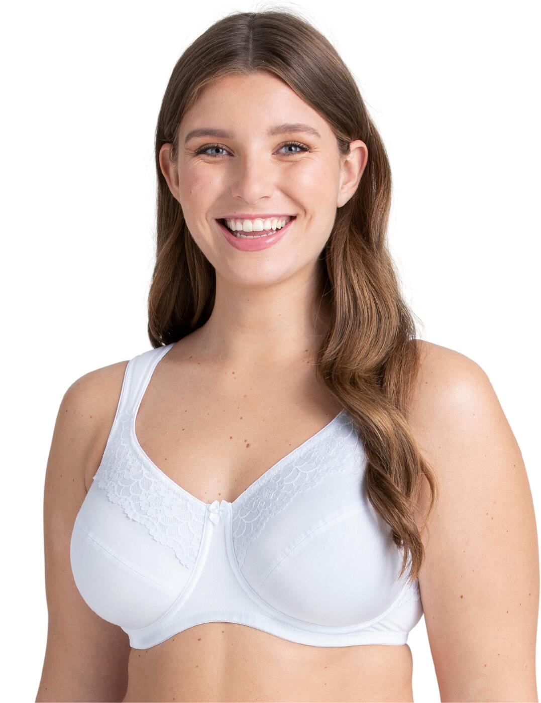 Body Best Cotton Solid Non Padded Minimiser Bra for Women