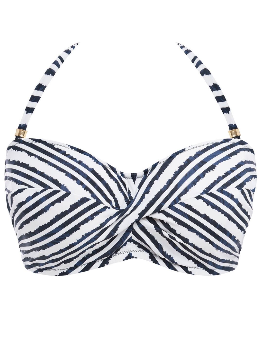 Fantasie Sunshine Coast Underwired Twist Bandeau Bikini Top Belle