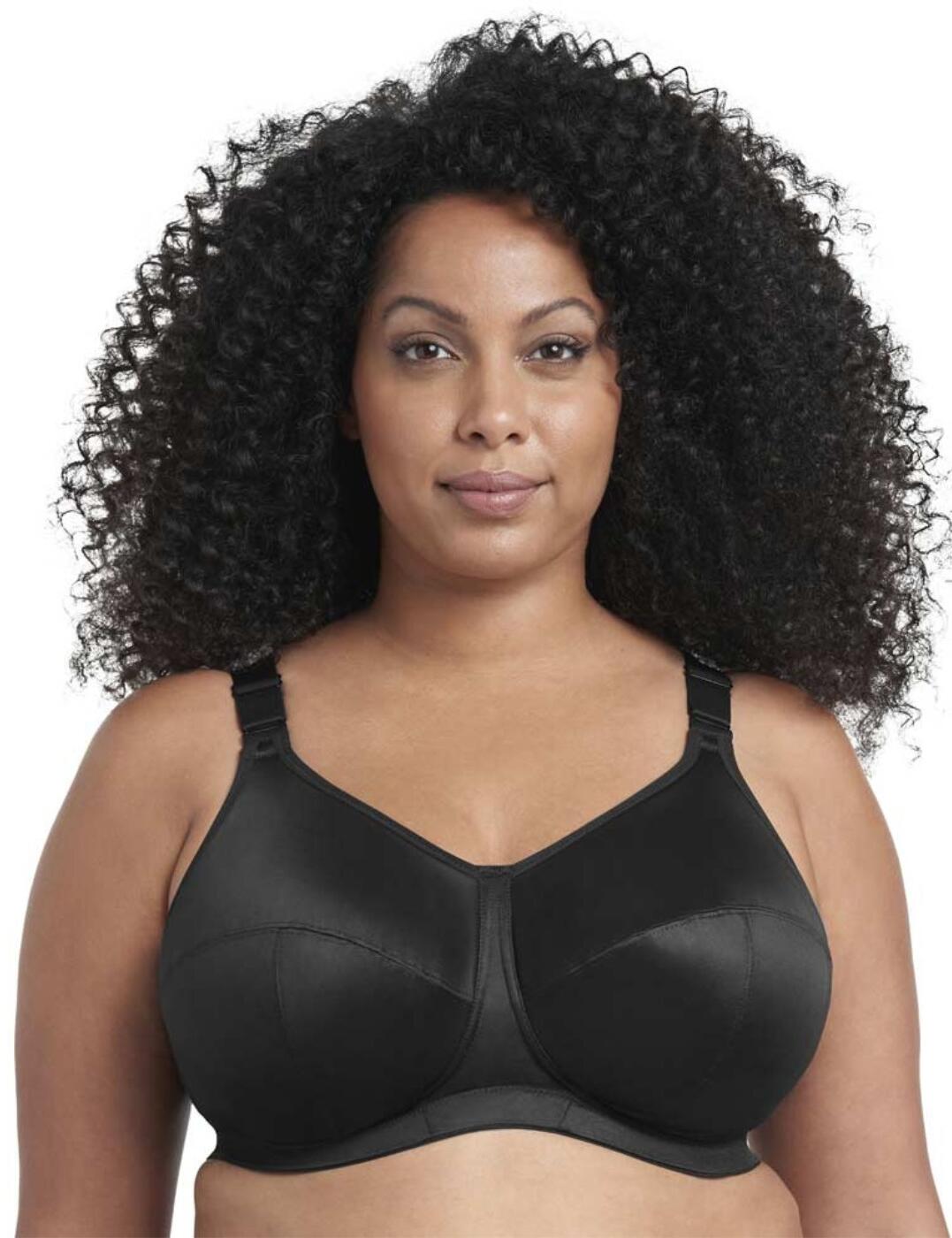 GODDESS Celeste Support Softcup Bra (6114),34J,Gray Leopard at   Women's Clothing store