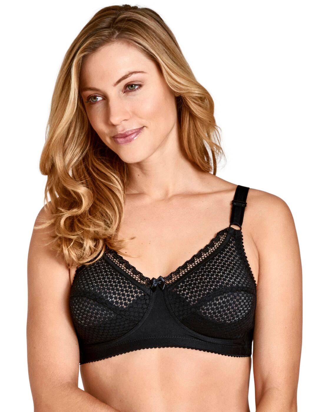 Miss Mary of Sweden Cotton Dots Non-Wired Bra