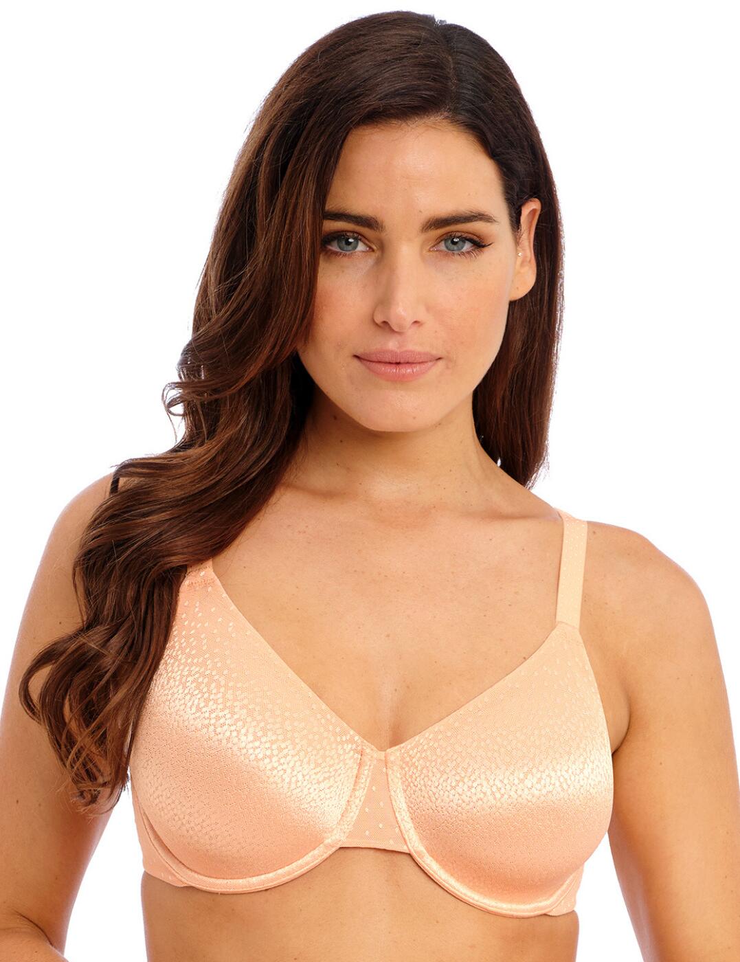 855303 Wacoal Back Appeal Underwired Bra - 855303 Almost Apricot