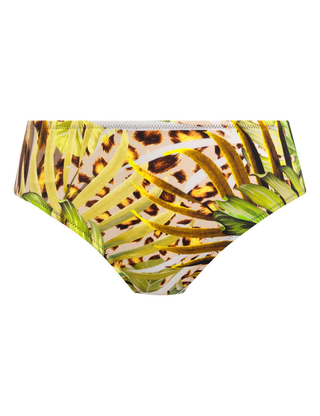Fantasie Kabini Oasis Mid Rise Bikini Brief Bottoms Swimwear Briefs 502172  Multi