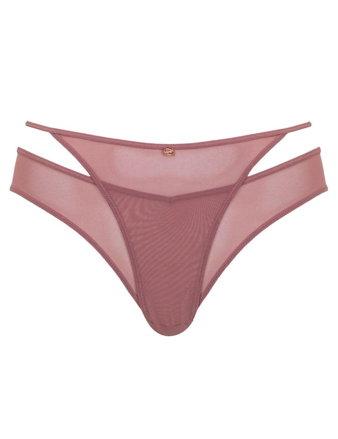 Scantilly by Curvy Kate Peep Show Brazilian Brief - Belle Lingerie ...