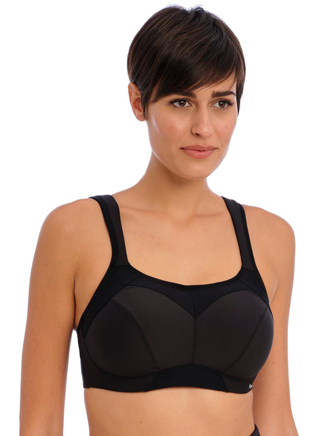 401003 Freya Active High Octane Underwired Sports Bra 401003 Black