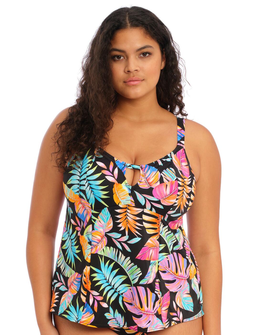 Elomi Tropical Falls Non Wired Moulded Tankini Top - Belle Lingerie