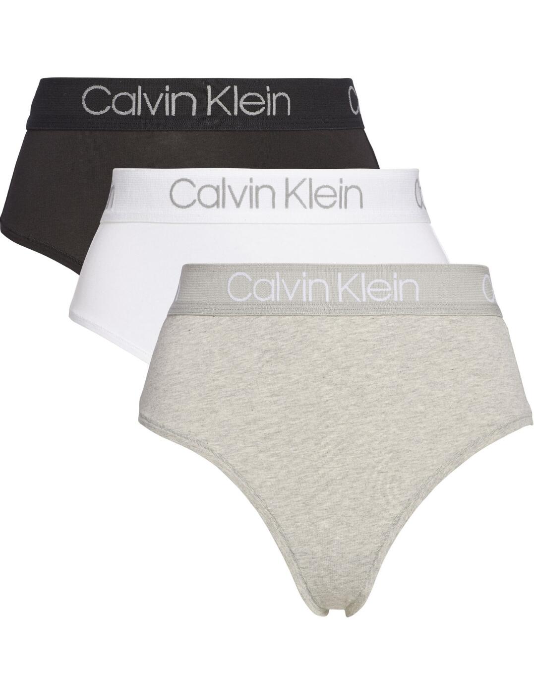 Calvin Klein 3pk High Waist Thong - Thong 