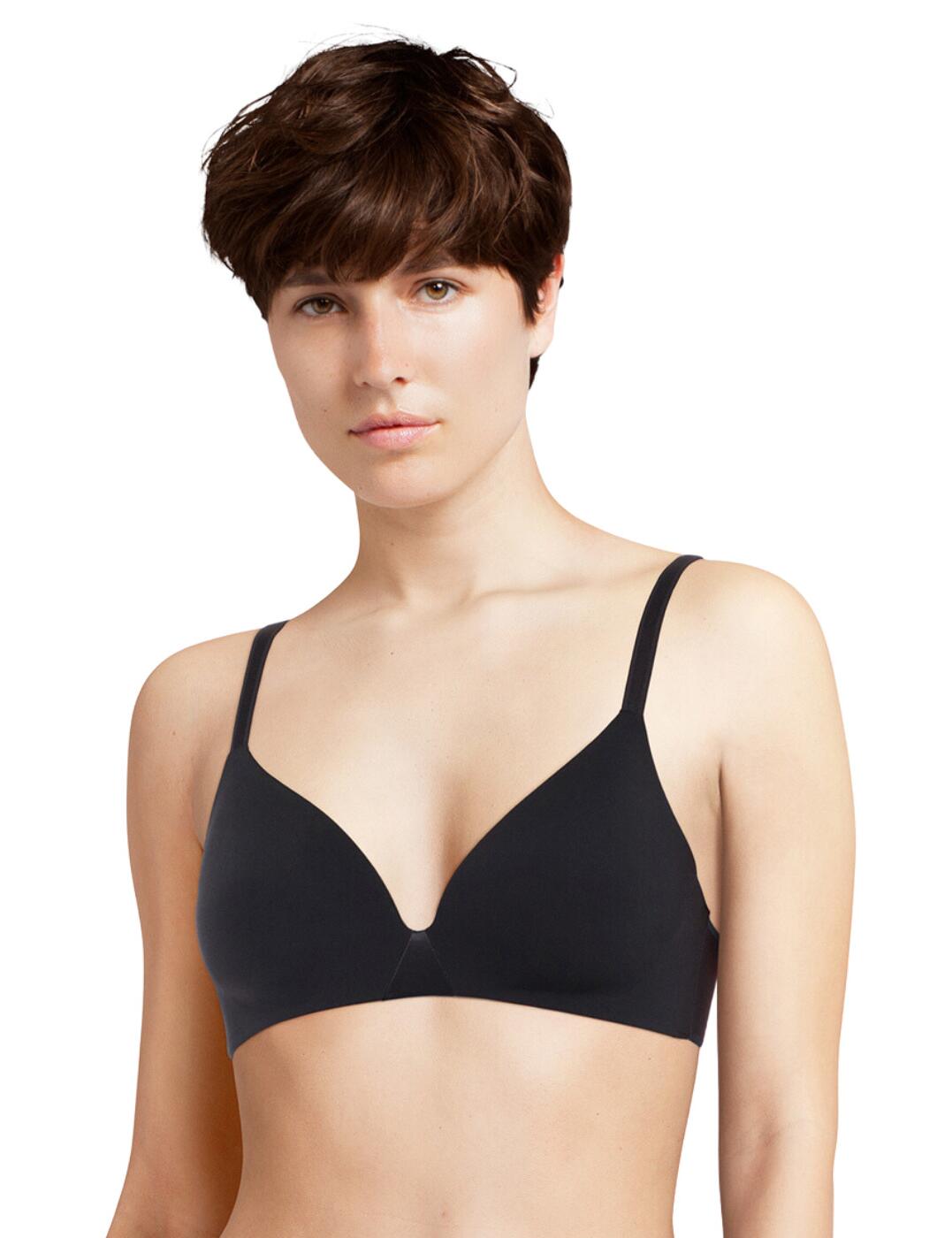 Chantelle Women's Absolute Invisible, Smooth Push-up Bra, Black