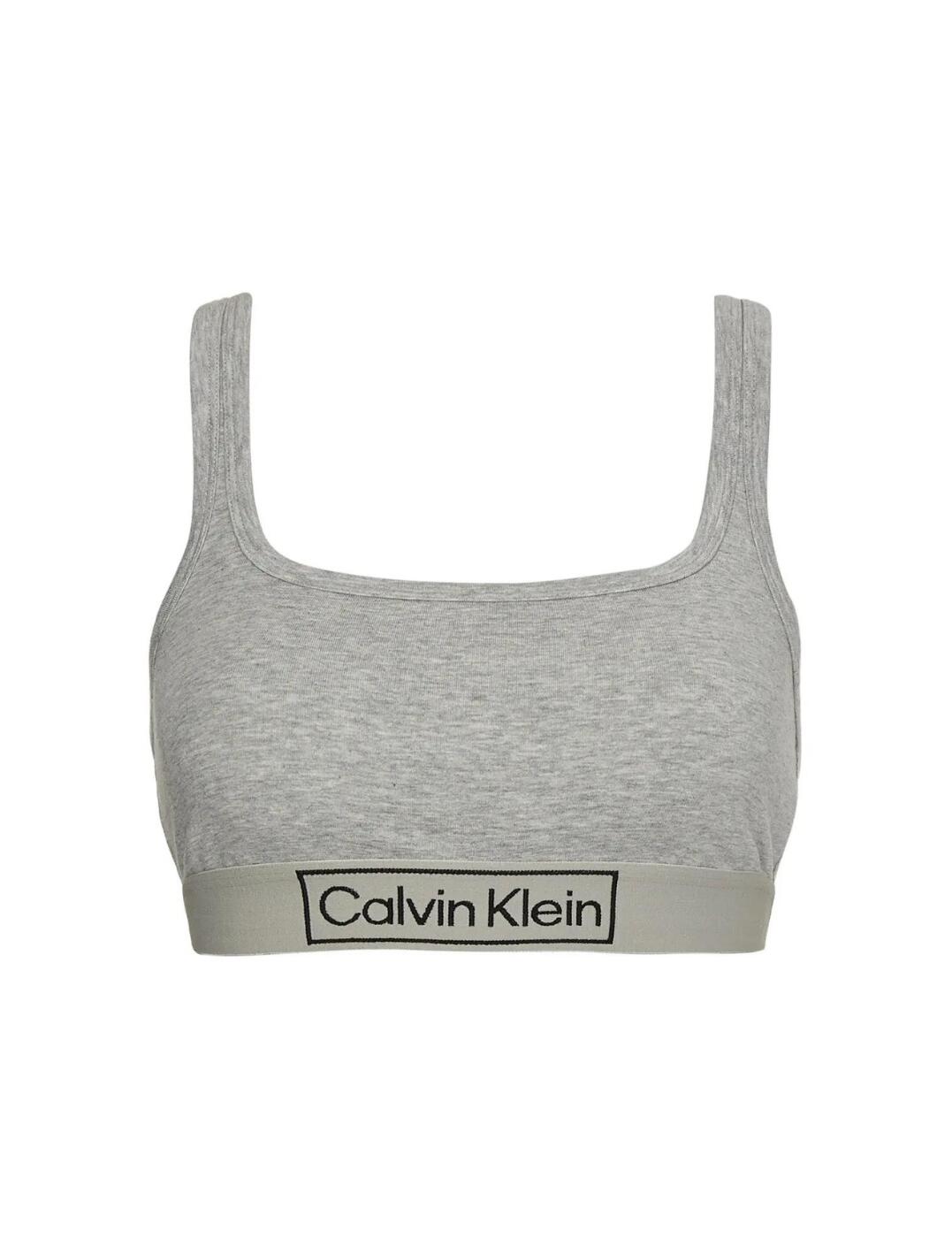 Calvin Klein Long Sleeve Bralette Top - Belle Lingerie