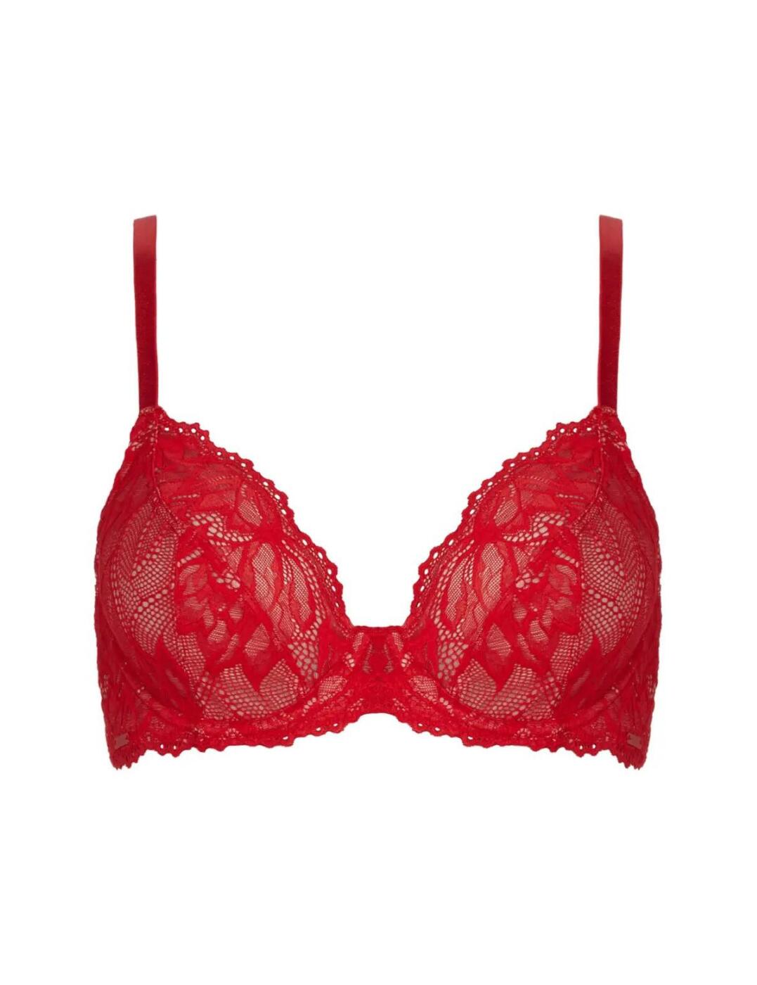 Buy White Recycled Lace Full Cup Comfort Bra - 42B | Bras | Argos