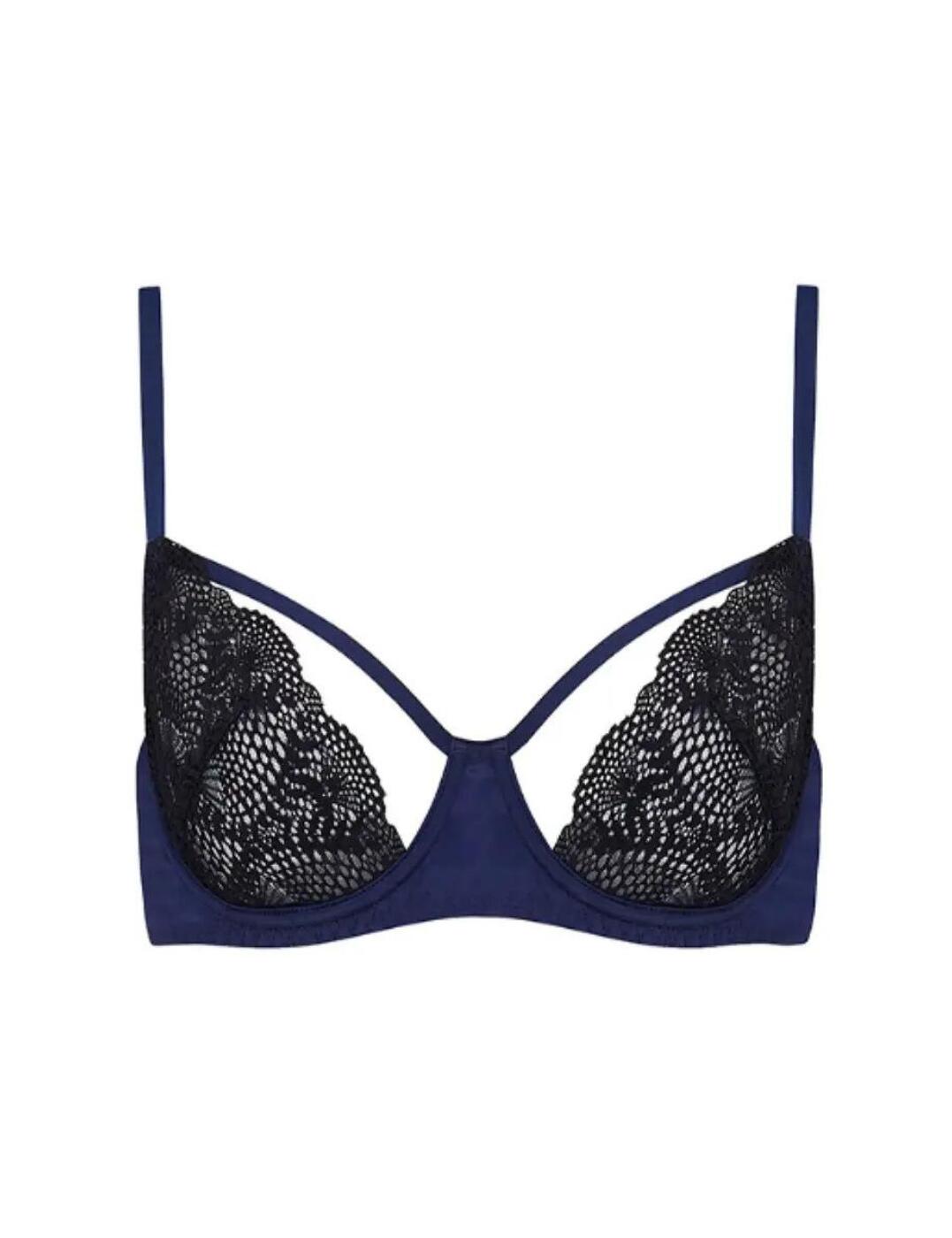 Reign By Coco De Mer Rene Plunge Bra - Belle Lingerie | Reign By Coco ...