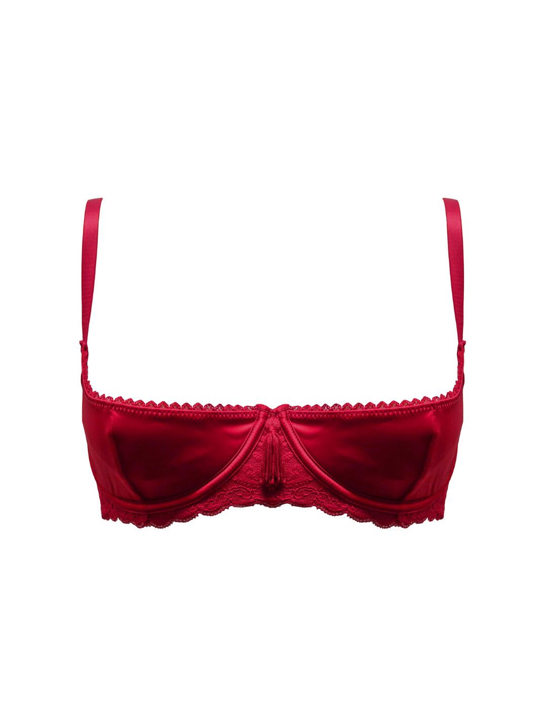 Pour Moi For Your Eyes Only Underwired Quarter Cup Bra - Belle Lingerie ...