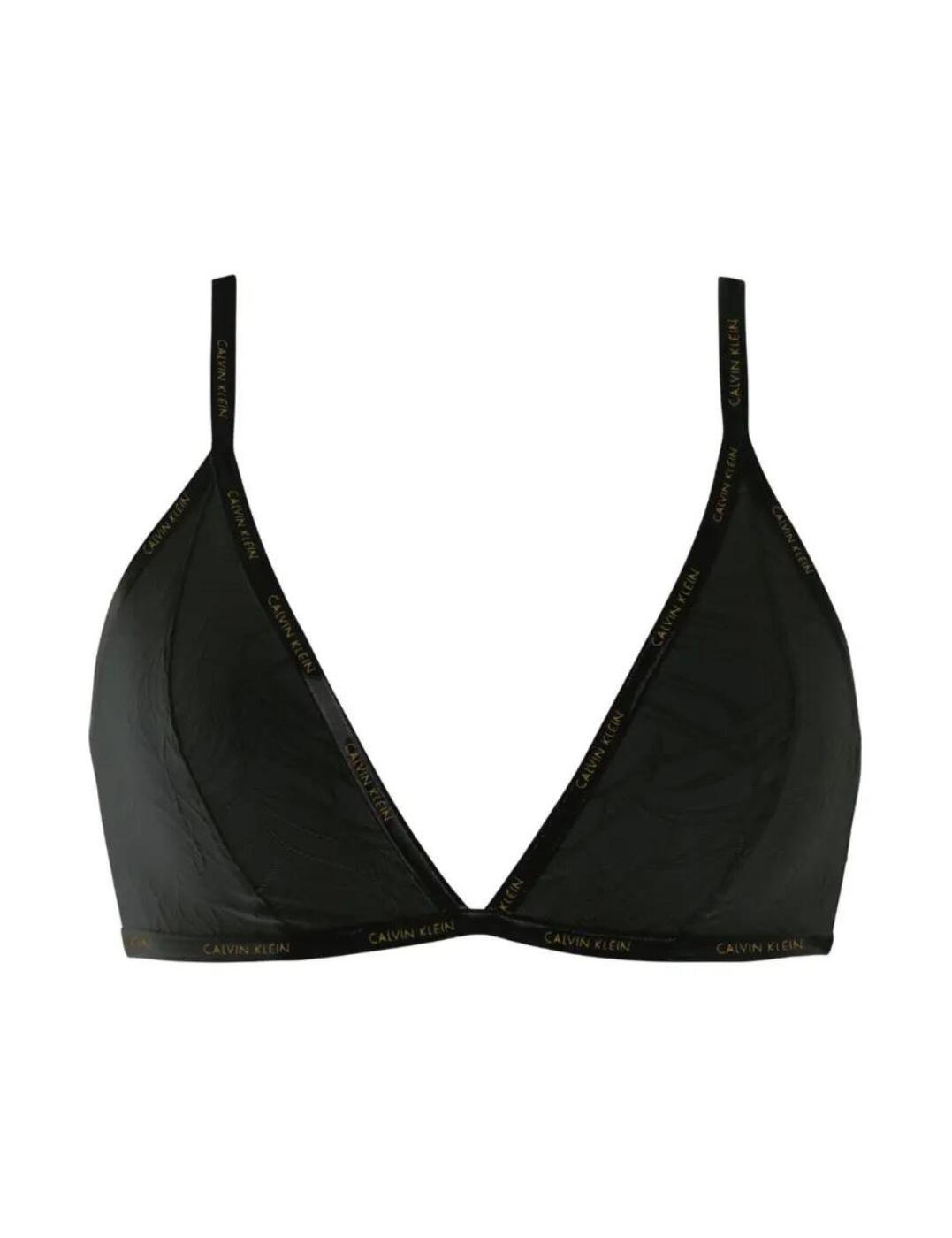 Calvin Klein Women's Sheer Marquisette Lace Triangle Unlined Bra, Perpetua,  X-Small : : Clothing, Shoes & Accessories