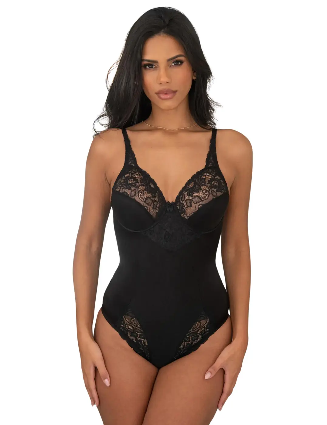 Buy Charnos Black Superfit Shapewear Full Cup Tummy Control Bodyshaper from  the Next UK online shop