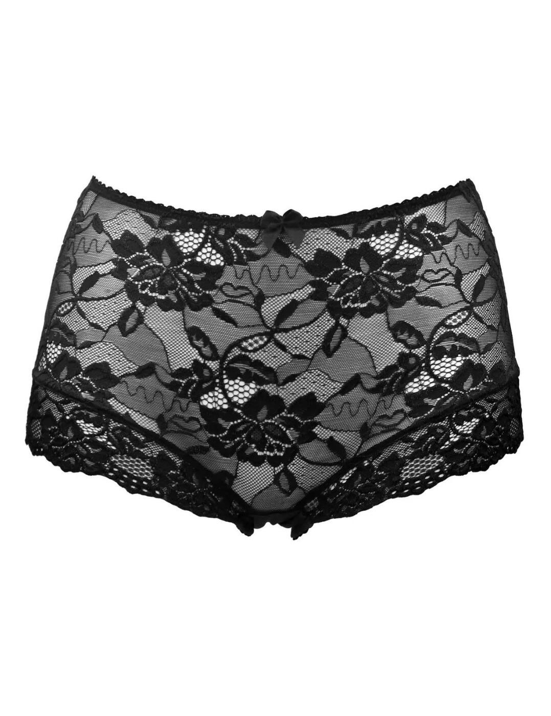 Charnos Rosalind Brief High Rise Elegant Lace Womens Knickers 116510