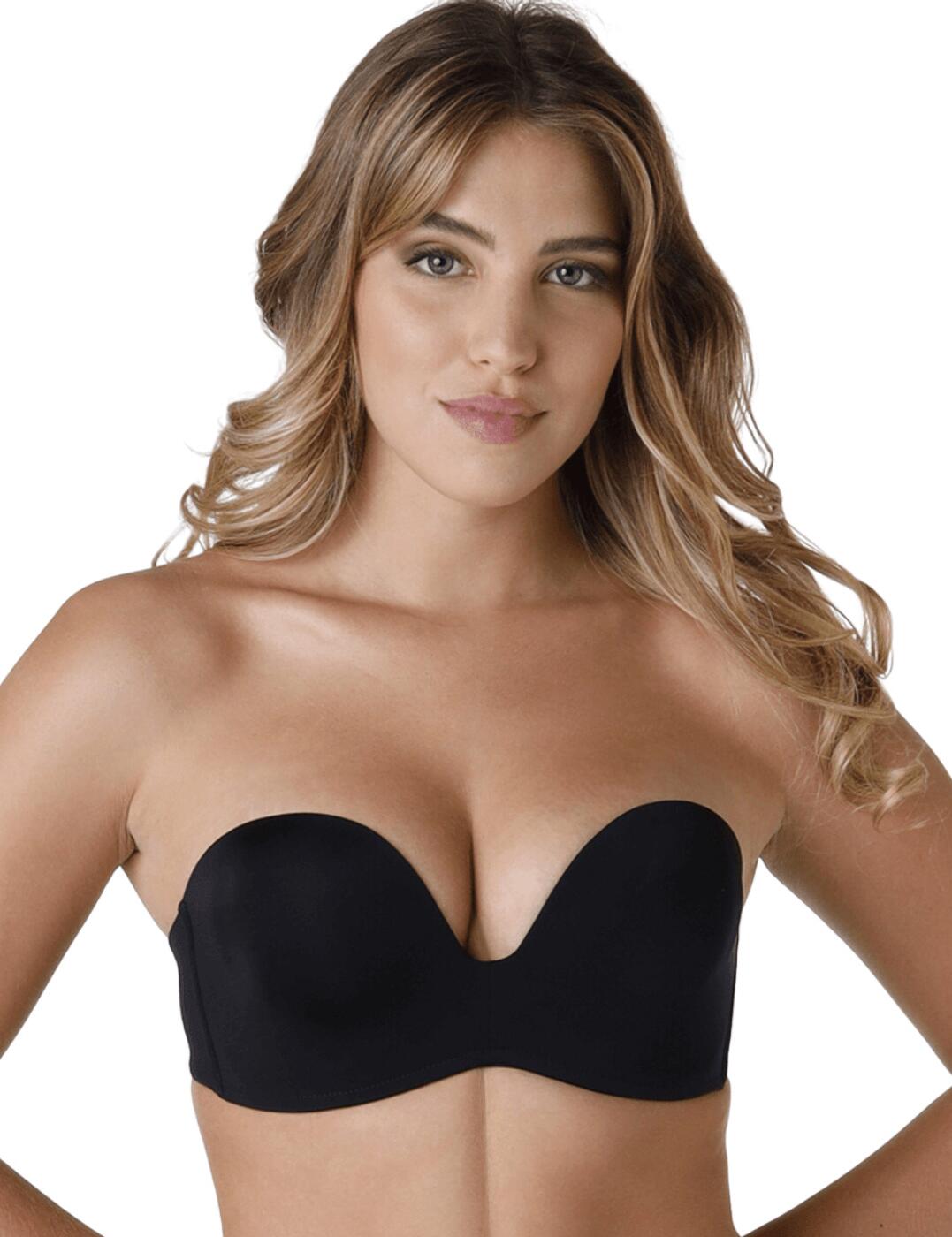 Ultimate Strapless Magic Hand Moulded Push Up Bra Wonderbra W032D Silicone  Band