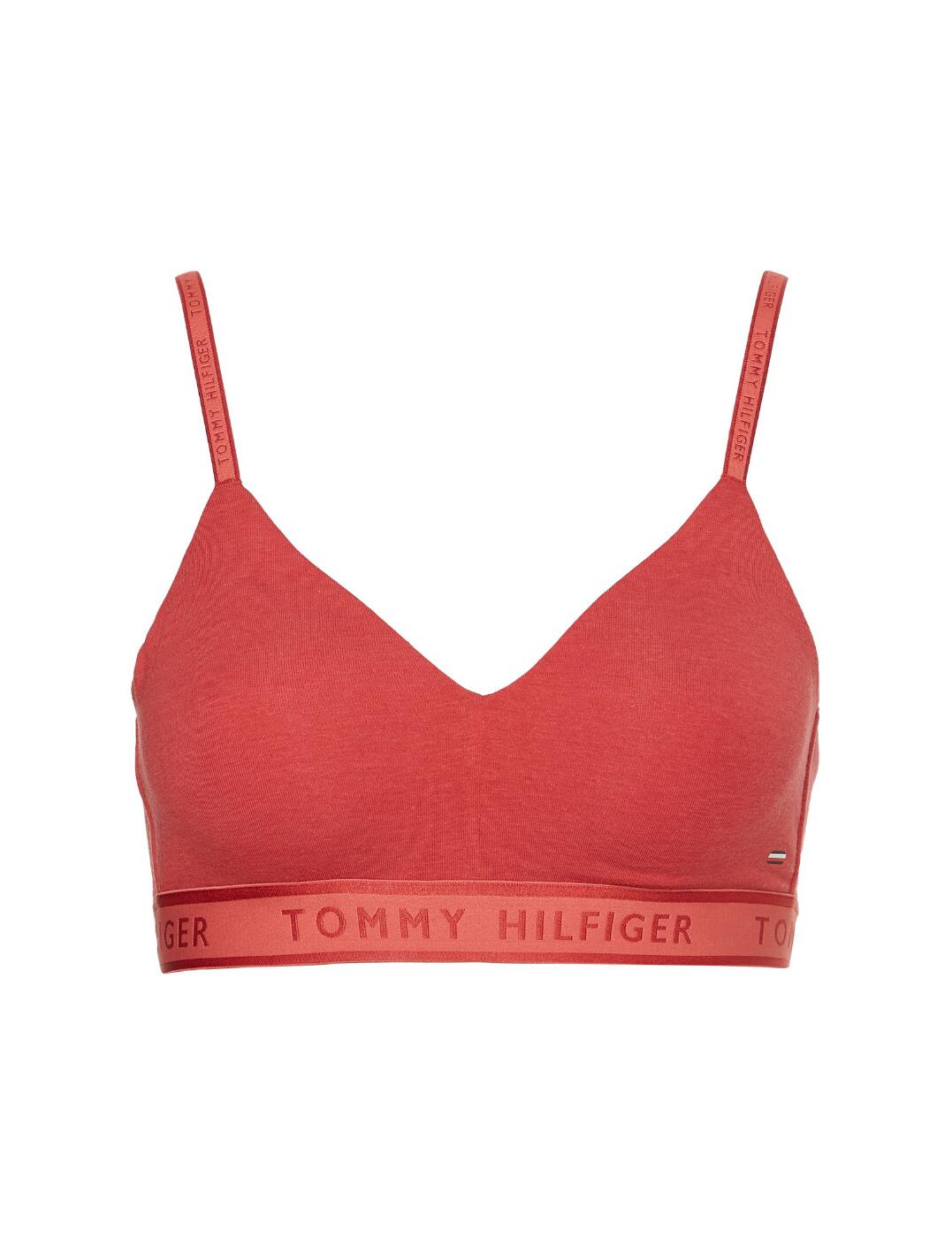 Tommy Hilfiger Bras orange Size S, Women's Bralets & Bra Tops