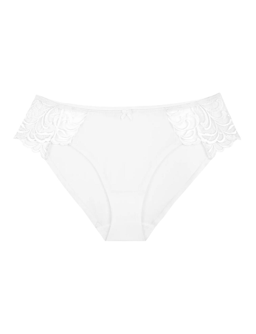 Triumph Modern Finesse Tai High Cut Brief 10154367 Neutral Beige Womens  Underwear