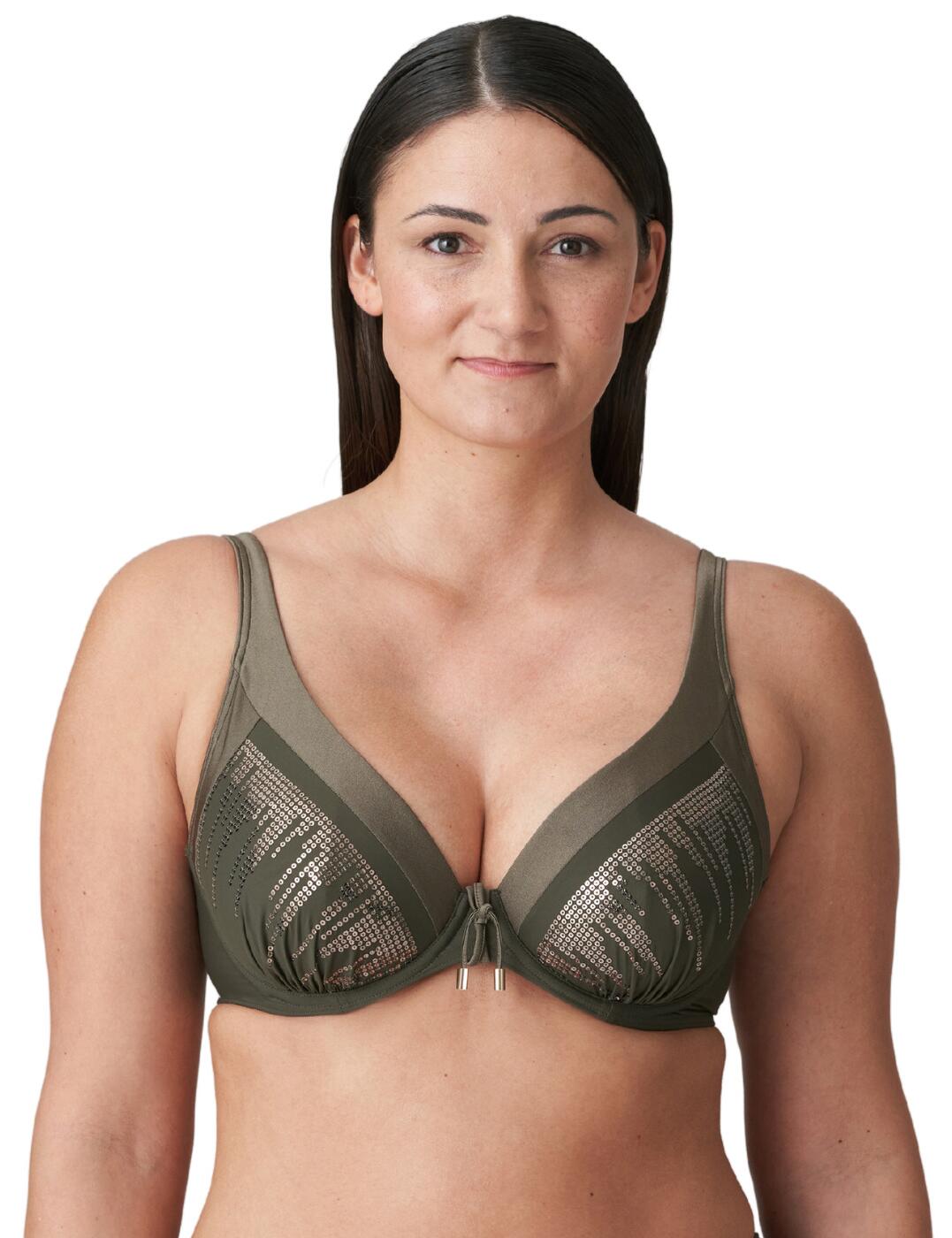 Prima Donna Aracruz Half Padded Plunge Bikini Top - Belle Lingerie