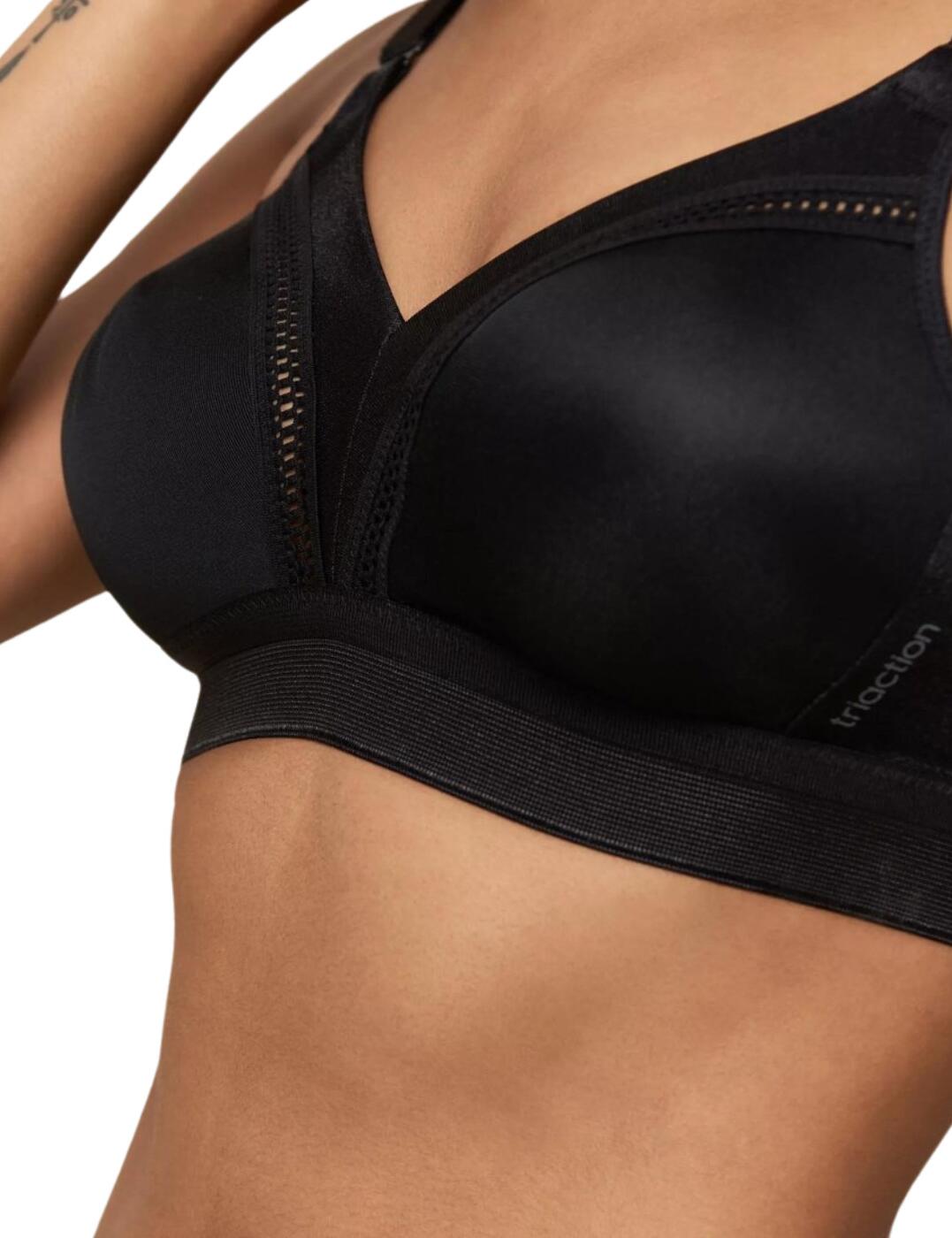 Non-wired bras  Triumph Womans Triaction Free Motion Black · An