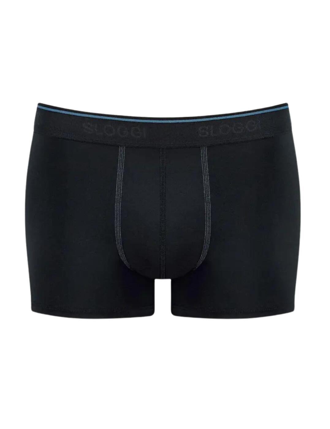 Sloggi Men 24/7 Microfibre 2 Pack Shorts - Belle Lingerie