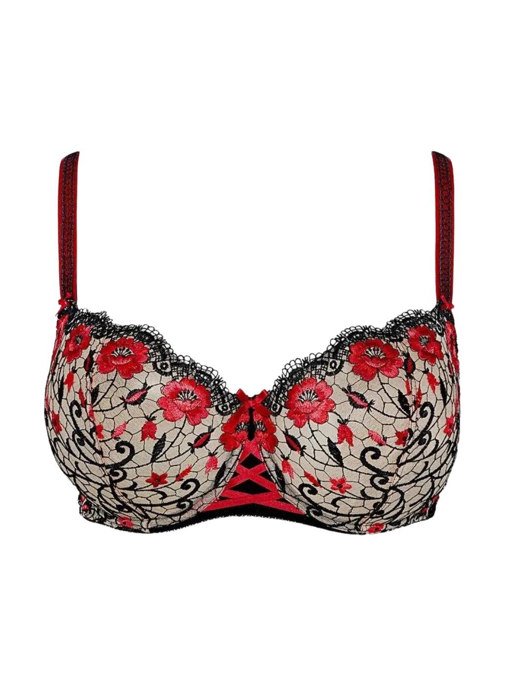 Aubade Fievre Andalouse Comfort Half Cup Bra - Belle Lingerie