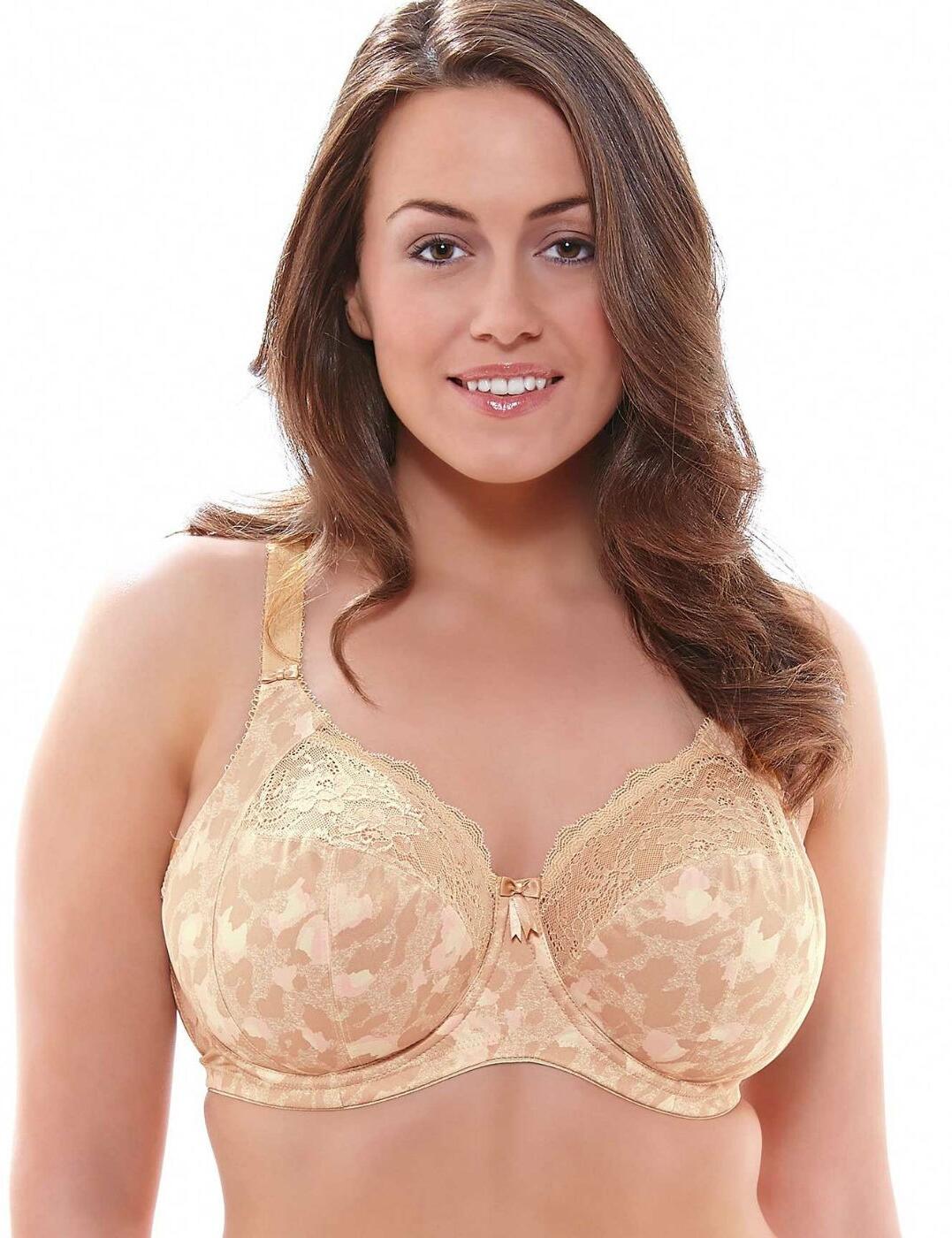 Elomi Morgan Bra Full Cup Banded Three Section Cups Plus Size Bras Lingerie