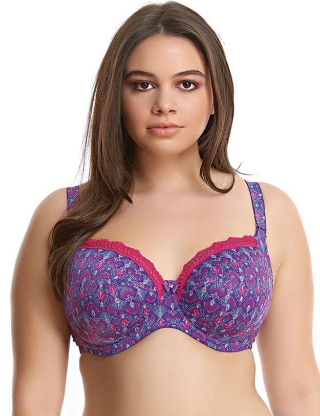 4120 Elomi Lyndsey Banded Bra Iris - 4120 Banded Bra