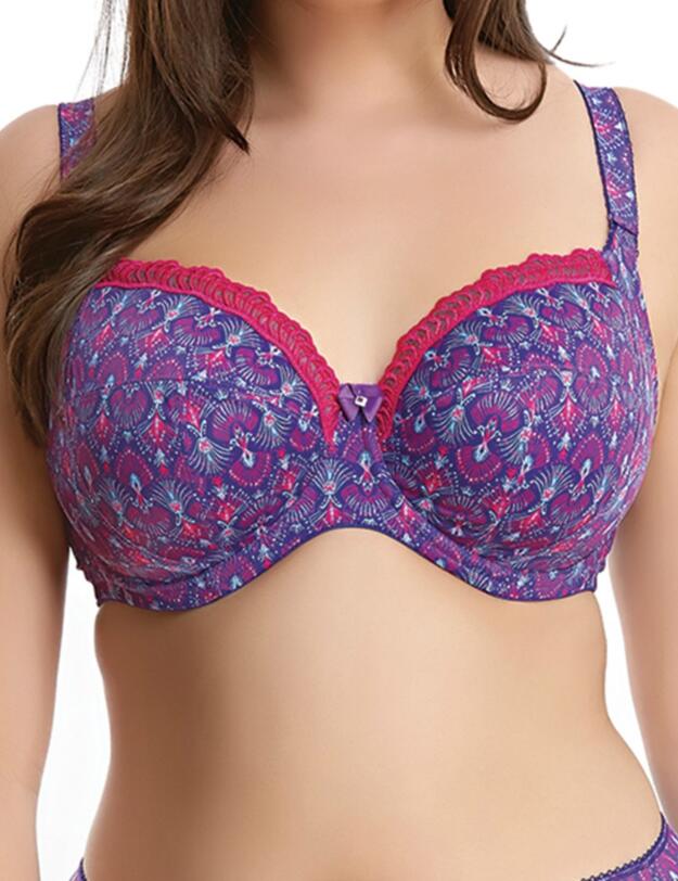 4120 Elomi Lyndsey Banded Bra Iris - 4120 Banded Bra
