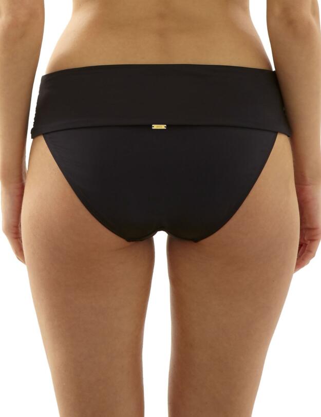 SW0837 Panache Marina Fold Bikini Pant Black - SW0837 Fold Brief