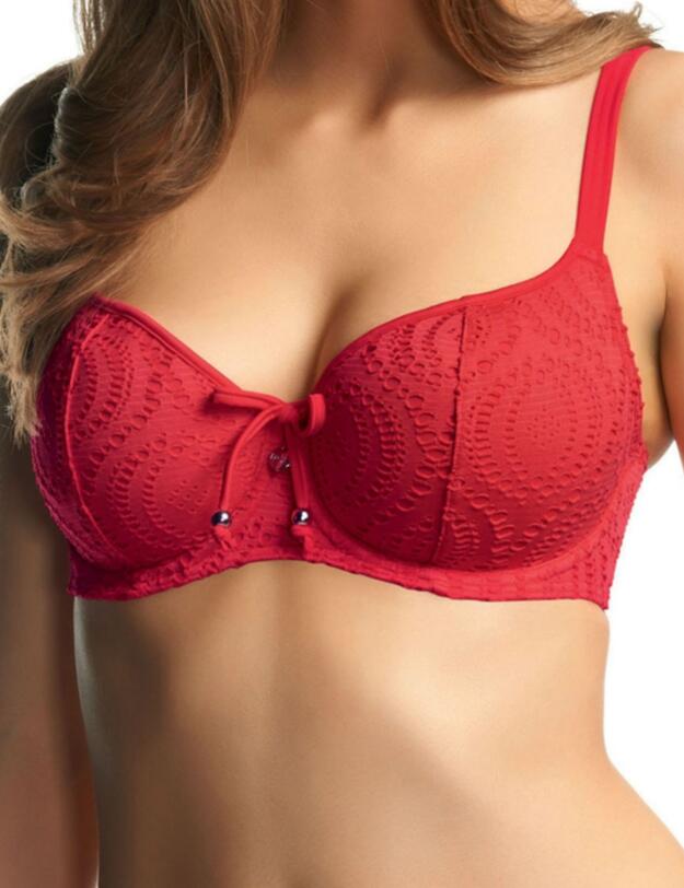 3292 Freya Cha Cha Padded Bikini Top Red - 3292 Red 