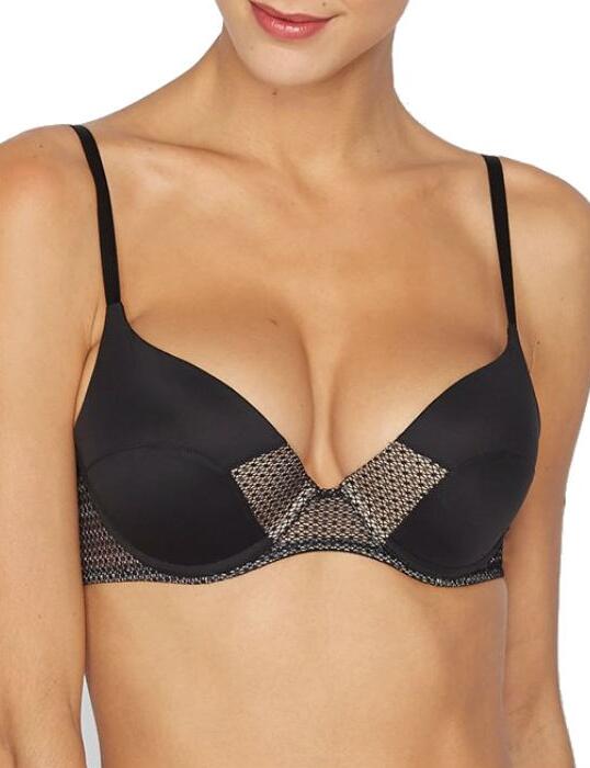 W030H Wonderbra Minimal Chic Padded T-shirt Bra - W030H Black