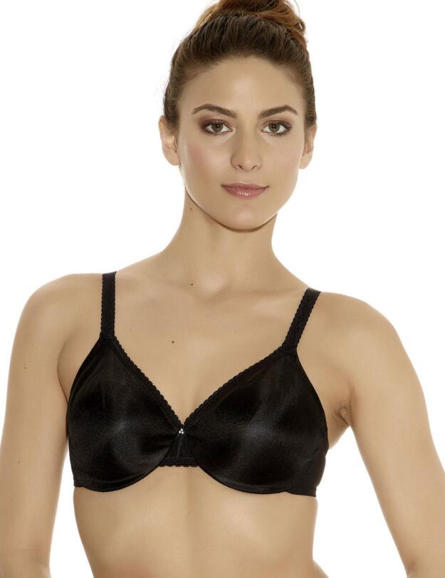 857109 Wacoal Simple Shaping Minimiser Bra - 857109 Black