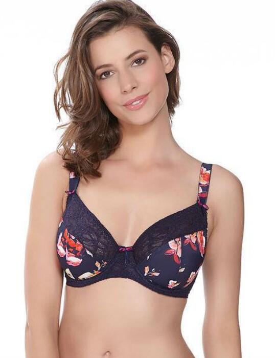9371 Fantasie Darcie Plunge Bra - 9371 Ink