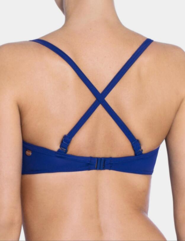 10166373 Sloggi Swim Aqua Essentials Bikini Top - 10166373 Blue