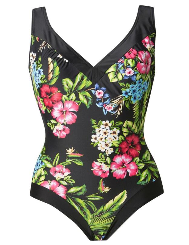 1476 Pour Moi? Summertime Control Suit Black - 1476 Swimsuit