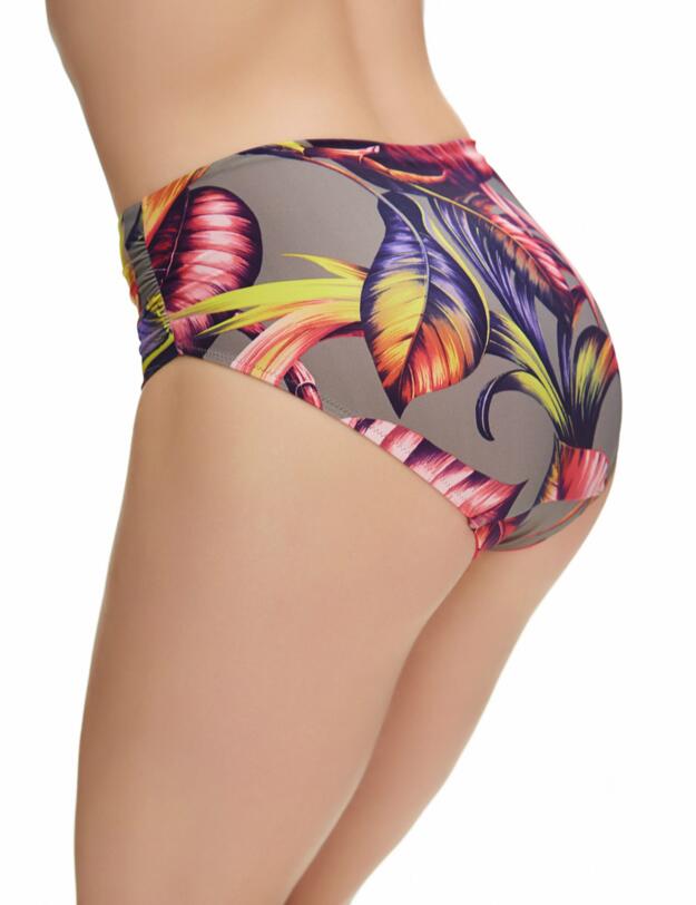 6119 Fantasie Kuramathi Deep Gathered Bikini Brief Multi - 6119 Deep Gathered Brief